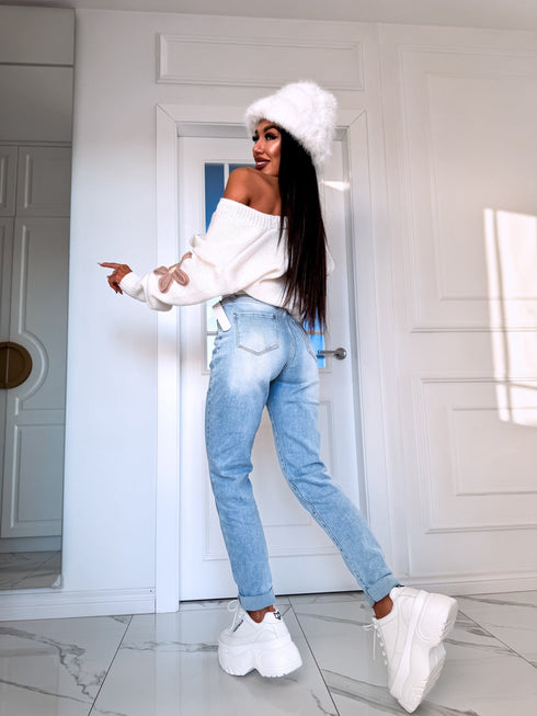 Джинсы REGULAR FIT T289-3 - Голубые